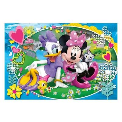 Minnie kis segítői 104 db-os Maxi puzzle - Clementoni