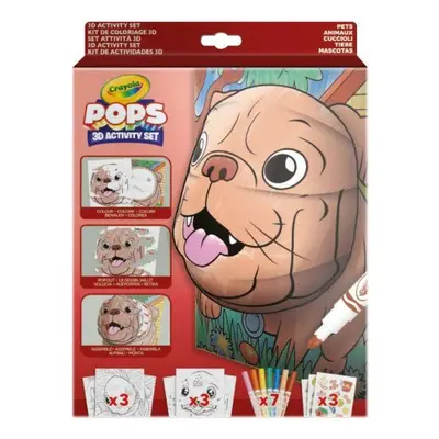 Crayola - POPs 3D foglalkoztató – Kisállatok