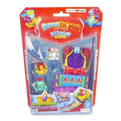 SuperThings Kazoom Kids 4 figura csúszkával - Shiny League