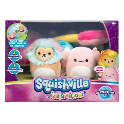 Squishville mini plüss játékkészlet - Játszótéri készlet