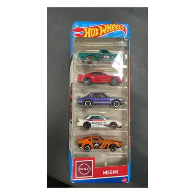 Hot Wheels Nissan kisautók 5 db-os