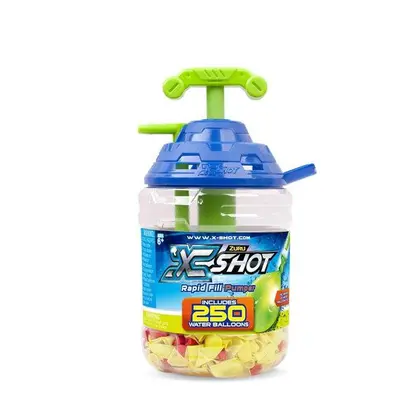 Xshot pumpás vízi bomba 250 db-os