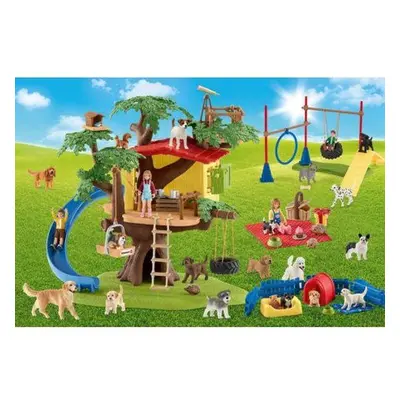 Farm World Boldog kutyák, 40 db-os puzzle