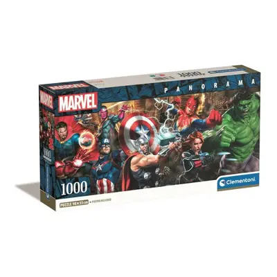 Clementoni: Marvel - Bosszúállók panoráma puzzle 1000 db-os