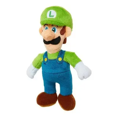 Super Mario plüss figura 23 cm - Luigi