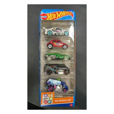 Hot Wheels Design Lab kisautók 5 db-os