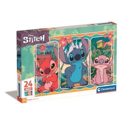 Clementoni: Disney - Stitch Maxi puzzle 24 db-os