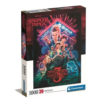 Clementoni - Stranger things 3. évad - 1000 db-os puzzle