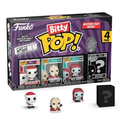 Funko Bitty POP! The Nightmare Before Christmas - Santa Jack, 4 db-os figura szett