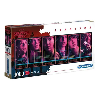 Clementoni - Stranger things - 1000 db-os panoráma puzzle