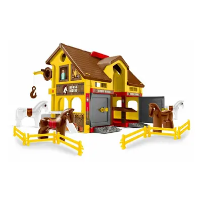 Wader Play House: Lovas farm játékszett