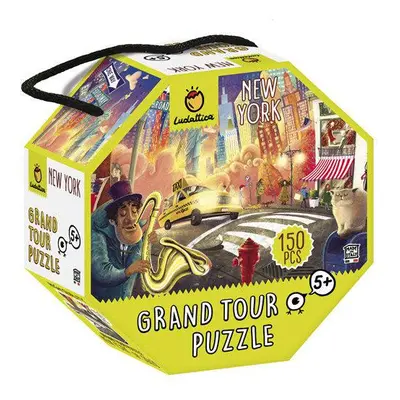 Grand Tour puzzle - New York, 150 db-os - Ludattica