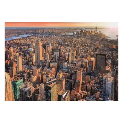 New York naplemente 1000 db-os puzzle - Clementoni