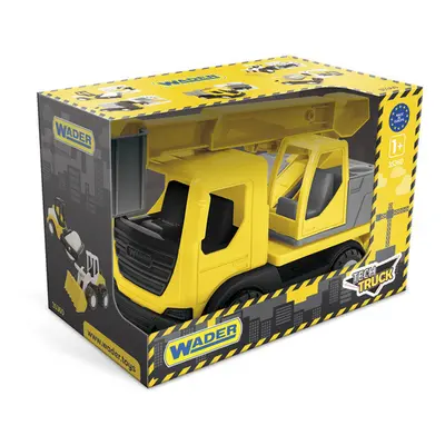 Wader - Tech Truck kosaras darus autó 29 cm-es