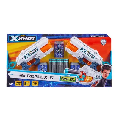 X-Shot Excel Reflex 6 - 2 db-os szivacslövő fegyver