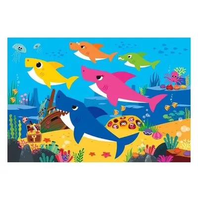 Baby Shark 104 db-os puzzle - Clementoni