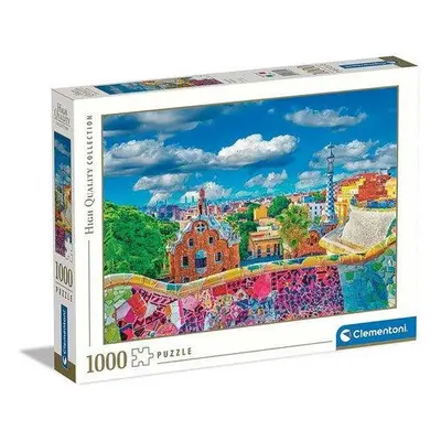 Clementoni Güell Park Barcelona puzzle, 1000 db-os