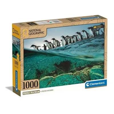 Clementoni National Geographic Collection - Pingvinek puzzle, 1000 db-os