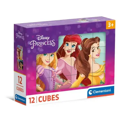 Clementoni - Disney Princess mesekocka 12 db-os