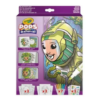 Crayola - POPs 3D foglalkoztató – Űrutazás