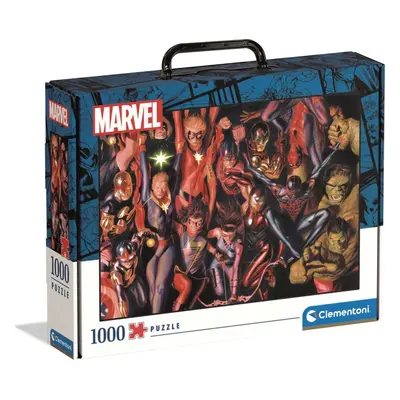 Clementoni: Marvel - Bosszúállók - 1000 db-os puzzle bőröndben