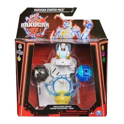 Bakugan Kezdő csomag - Mantid-Titanium Dragonoid-Trox