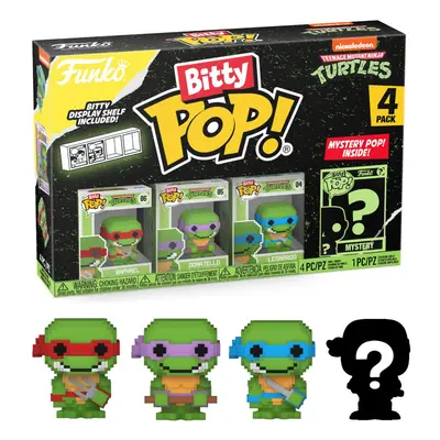 Funko Bitty POP! Tini Nindzsa Teknőcök - 8 bit, 4 db-os figura szett