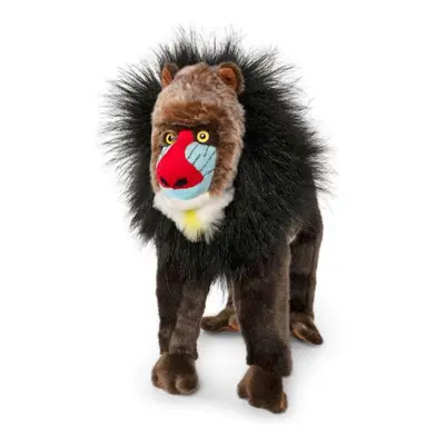 Plüss vörös mandrill - 33 cm-es