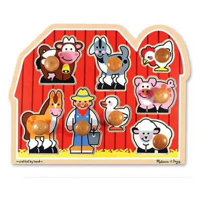 Fogós fa puzzle - farm, Melissa & Doug