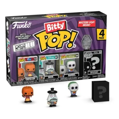 Funko Bitty POP! The Nightmare Before Christmas - Pumpkin Jack, 4 db-os figura szett