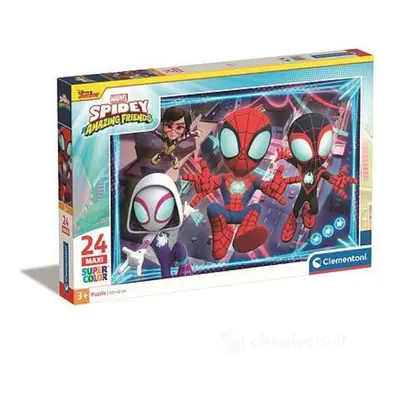 Clementoni - Spidey és barátai Maxi puzzle 24 db-os