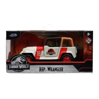 Jurassic World - Jeep Wrangler 1992 fém autó 1:32