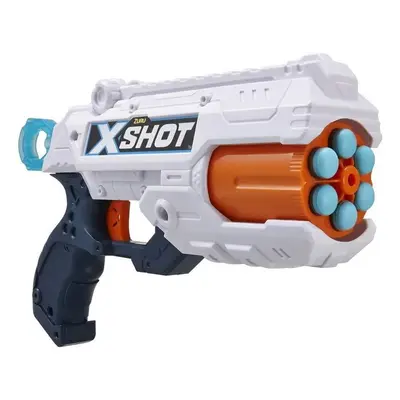 X-Shot Excel Reflex 6 lövetű szivacslövő fegyver, célpont dobozzal