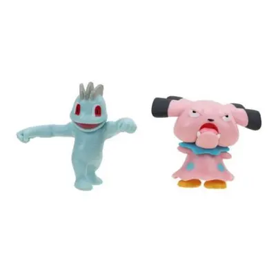 Pokémon figura szett - Machop & Snubbull 5 cm