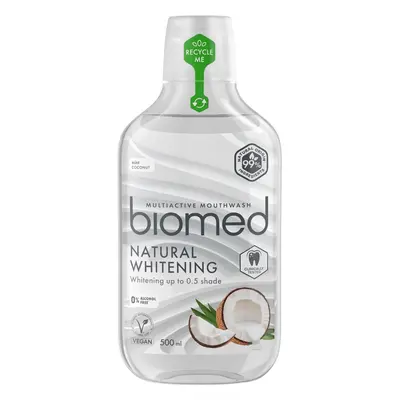 Biomed - Natural Whitening szájvíz, 500 ml