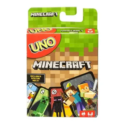 Minecraft UNO kártya