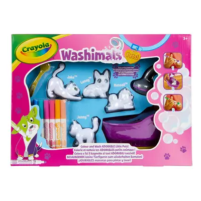 Crayola Washimals kimosható állatkák - kád szett