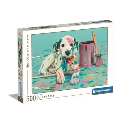 Clementoni - Rosszcsont dalmata kutyus puzzle 500 db-os