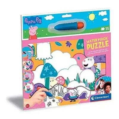 Peppa malac - 15 db-os Water Magic puzzle - Clementoni