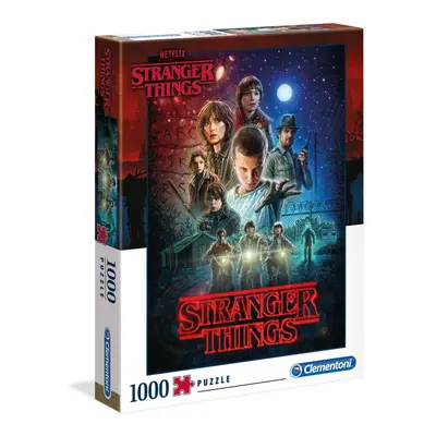 Clementoni - Stranger things 1. évad - 1000 db-os puzzle