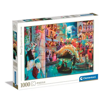 Clementoni - Éjszaka a velencei karneválon puzzle 1000 db-os