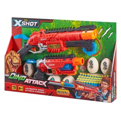 Xshot Dino attack - combo szett