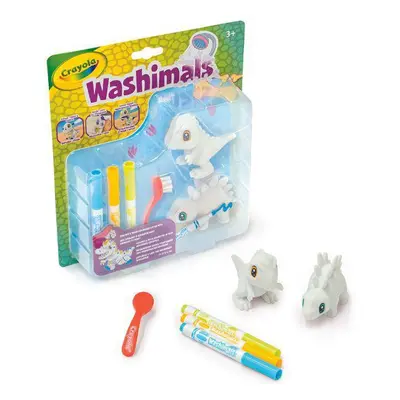 Crayola Washimals: Kimosható dinó figura szett 2 db-os