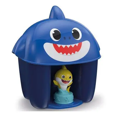 Baby shark vödör+figurák kék