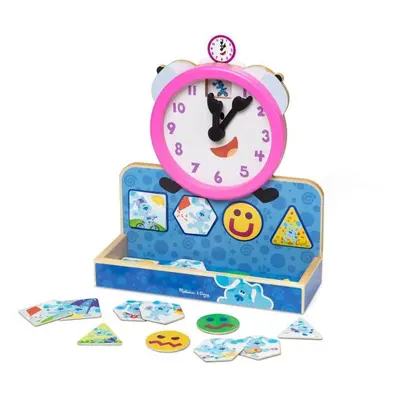 Melissa & Doug Fa Készségfejlesztő játék - Mágneses óra