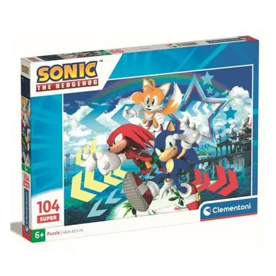 Clementoni supercolor-Sonic 104 db-os puzzle