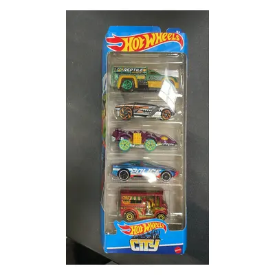 Hot Wheels Alpha Pursuit kisautók 5 db-os