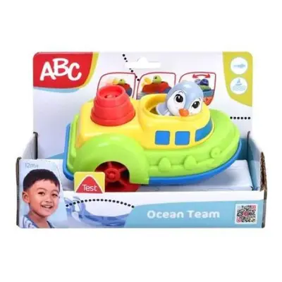 ABC - Ocean Team Hajó fürdőjáték állatokkal -pingvin