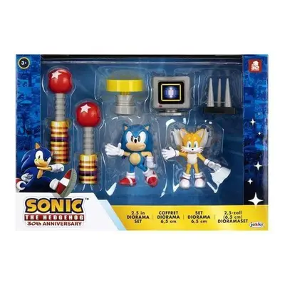 Sonic Diorama figura szett 6 cm