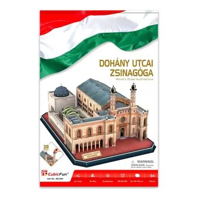 Dohány utcai zsinagóga 94 darabos 3D puzzle